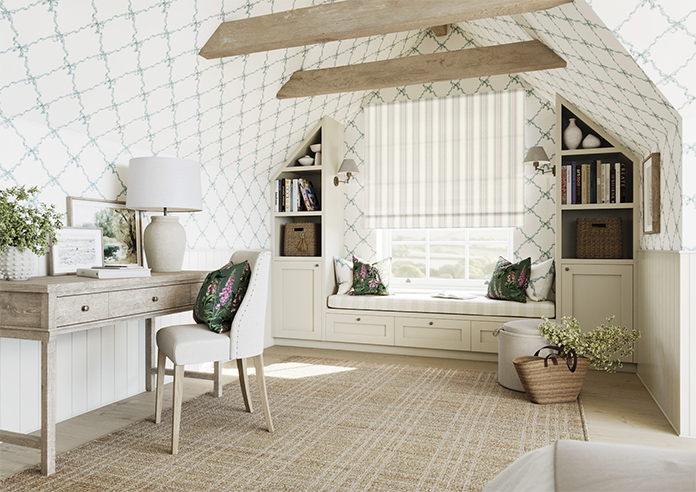 Noble Stripe, Daws - Roman Blind - Image 6